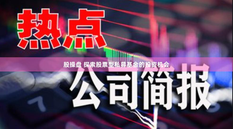 股操盘 探索股票型私募基金的投资机会